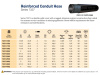 REIN CONDUIT BLK 2-1/4