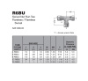 Ferulok swivel nut run tee