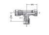 Ferulok swivel nut run tee