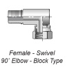 Фитинг для РВД Parker KB447-8-8-RL60