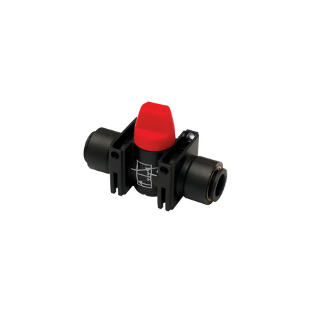 MINI-BALL VALVE 3/2 IN LINE D4