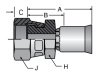 FEMALE 'SEAL-LOK' SWIVEL STR.
