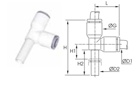 LIQUIFIT PLUG-IN RUN TEE TAILP