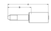 HP-CONNECT. 59° M 14x1.5-LH
