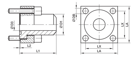 CETOP Squared Flange