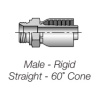 Фитинг для РВД Parker 1D977-8-8