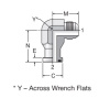 CODE 62 FLANGE ELBOW